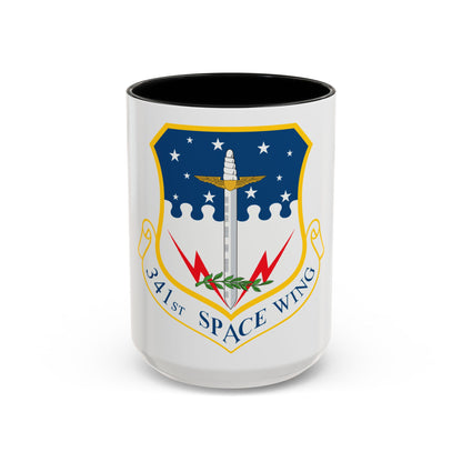 341st Space Wing (U.S. Air Force) Accent Coffee Mug