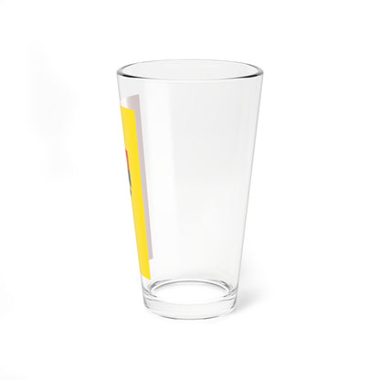 Flag of Dombovar vertical (Hungary) Pint Glass 16oz