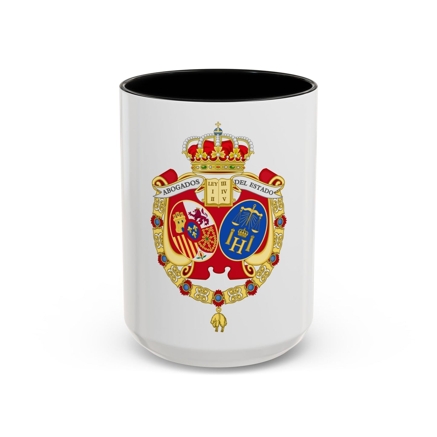 Coat of Arms of the Spanish Legal Representatives of the State - Accent Coffee Mug
