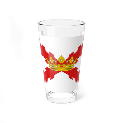 Flag of Chuquisaca  Sucre (Bolivia) Pint Glass 16oz