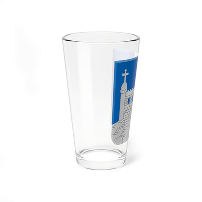 Walcourt wapen (Belgium) (Coat of Arms) Pint Glass 16oz