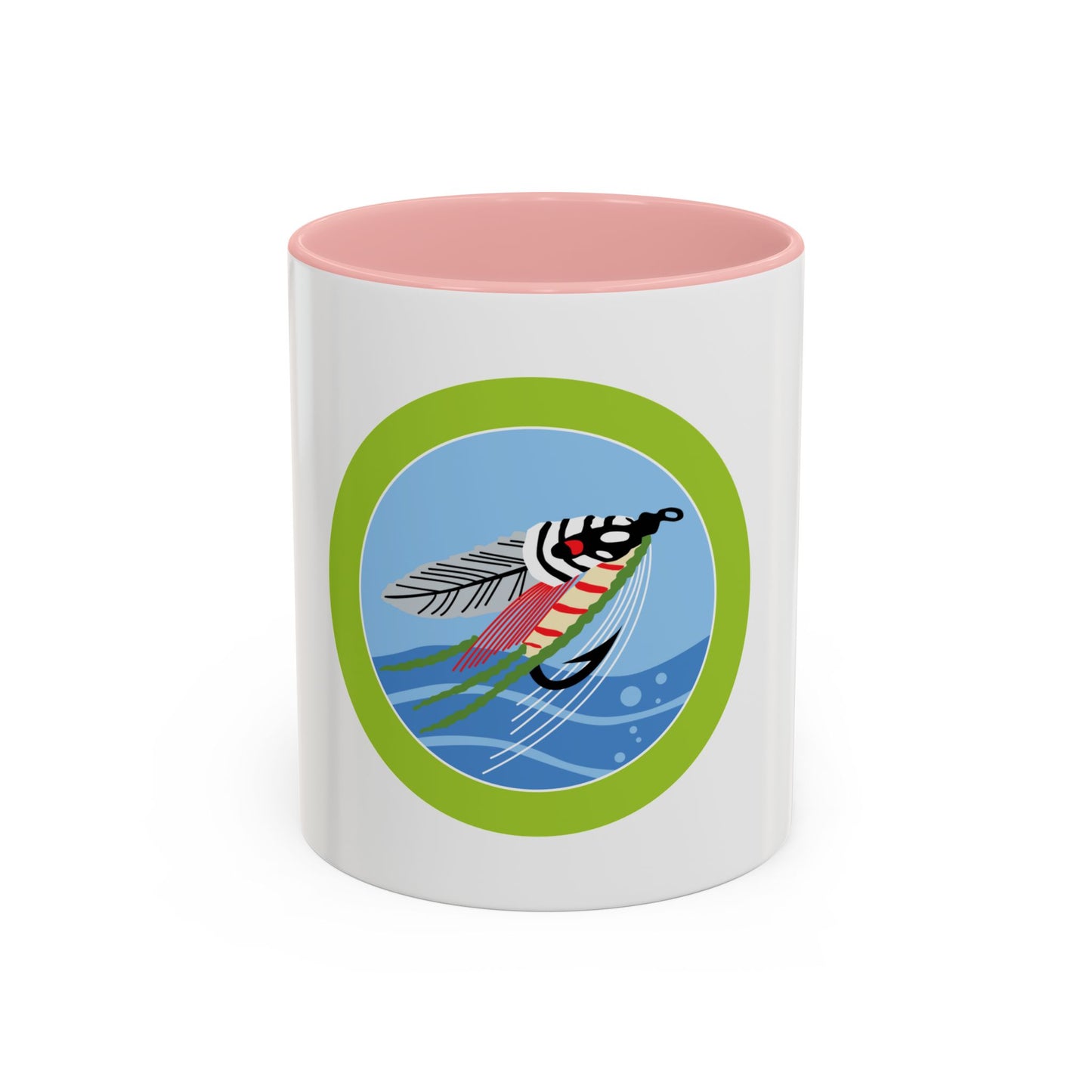 Fly Fishing (Boy Scout Merit Badge) Accent Coffee Mug