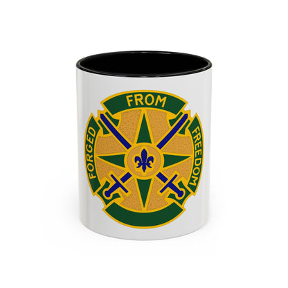 185 Military Police Battalion (U.S. Army) Accent Coffee Mug