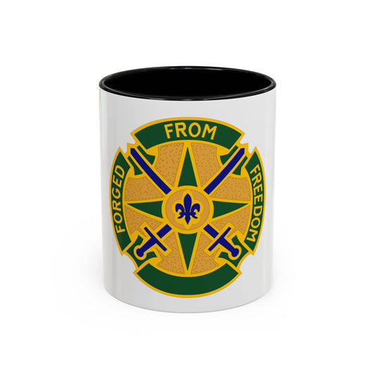 185 Military Police Battalion (U.S. Army) Accent Coffee Mug