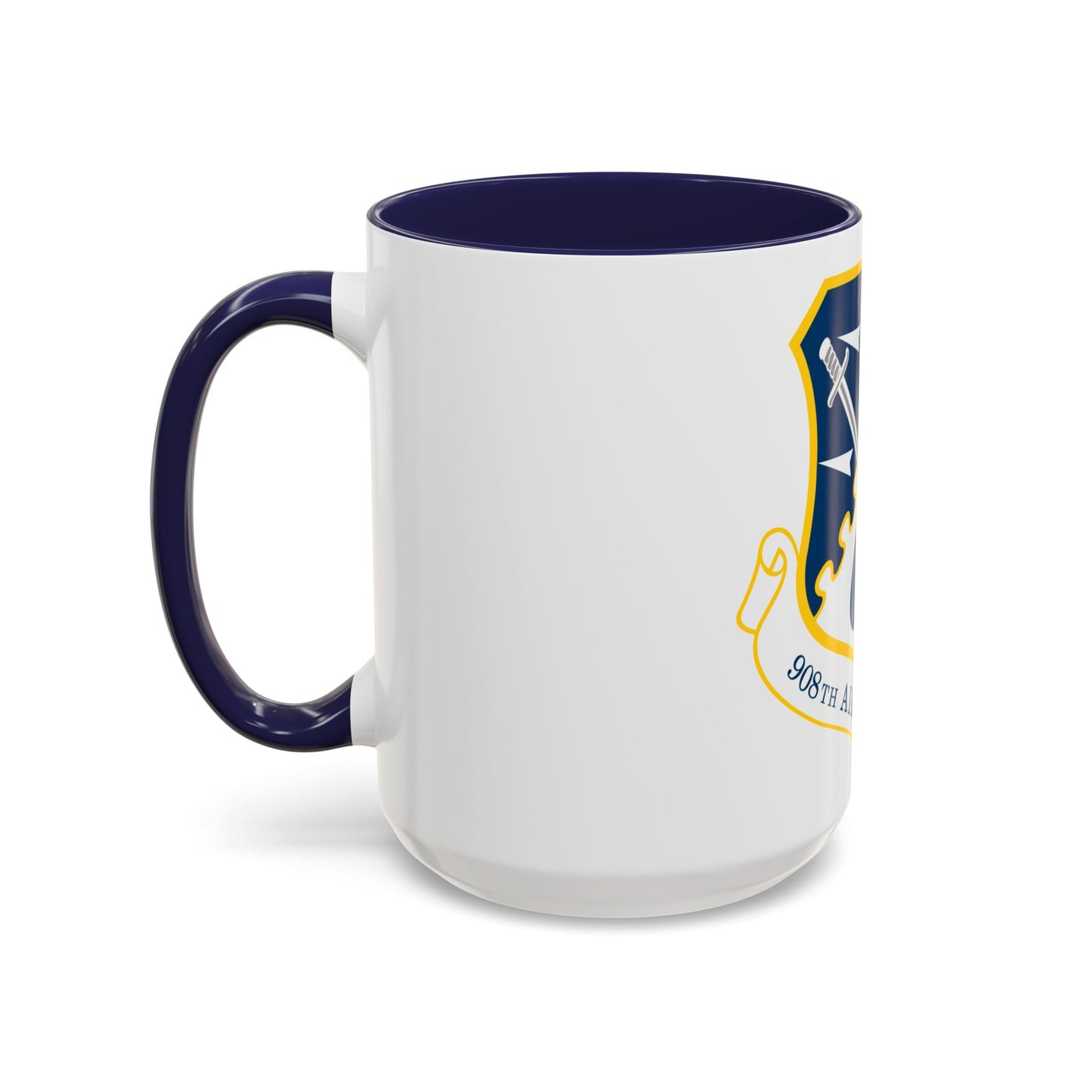 USAF 908th Airlift Wing (U.S. Air Force) Accent Coffee Mug