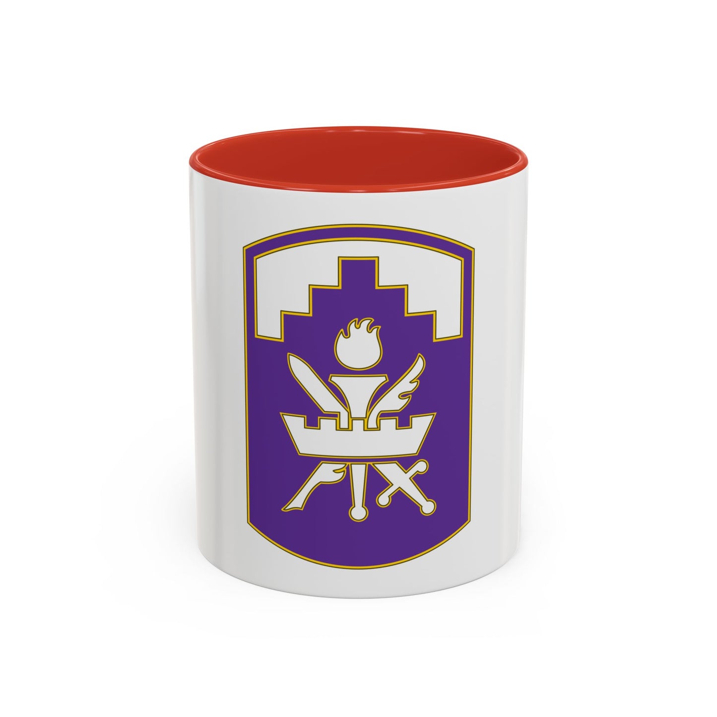353 Civil Affairs Command 3 (U.S. Army) Accent Coffee Mug