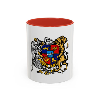 First Republic of Armenia Emblem - Accent Coffee Mug
