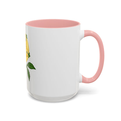 Golden Rose Badge - Accent Coffee Mug