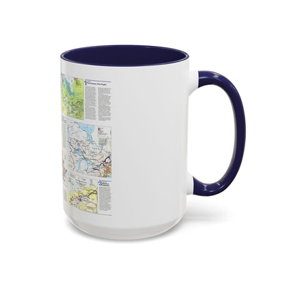 Canada - Ontario 2 (1996) (Map) Accent Coffee Mug