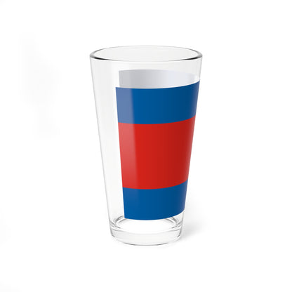 Flag of Szentes 1941 (Hungary) Pint Glass 16oz