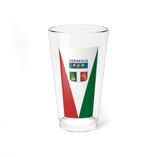 Flag of Szentantalfa (Hungary) Pint Glass 16oz