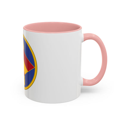 142 Field Artillery Brigade 3 (U.S. Army) Accent Coffee Mug