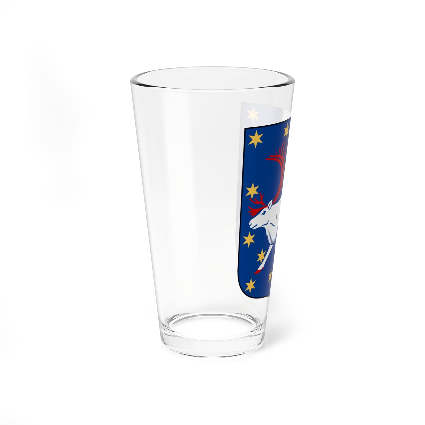 Västerbottens vapen (Sweden) (Coat of Arms) Pint Glass 16oz