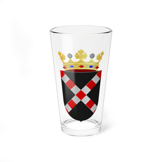 Veghel wapen (Netherlands) (Coat of Arms) Pint Glass 16oz