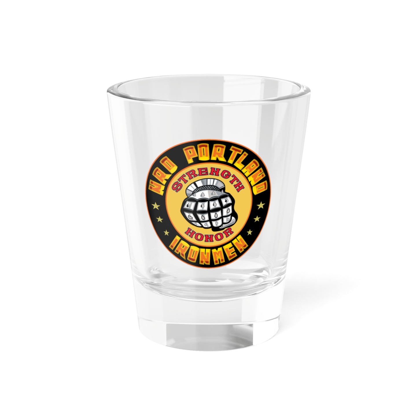 NRD Portland Ironman (U.S. Navy) Shot Glass 1.5oz