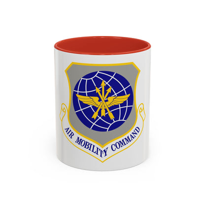 Air Mobility Command (U.S. Air Force) Accent Coffee Mug