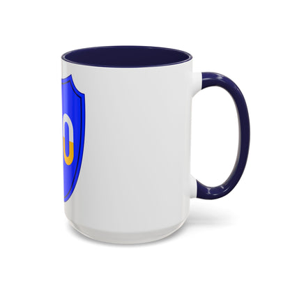 100th Infantry Division SSI (U.S. Army) Accent Coffee Mug