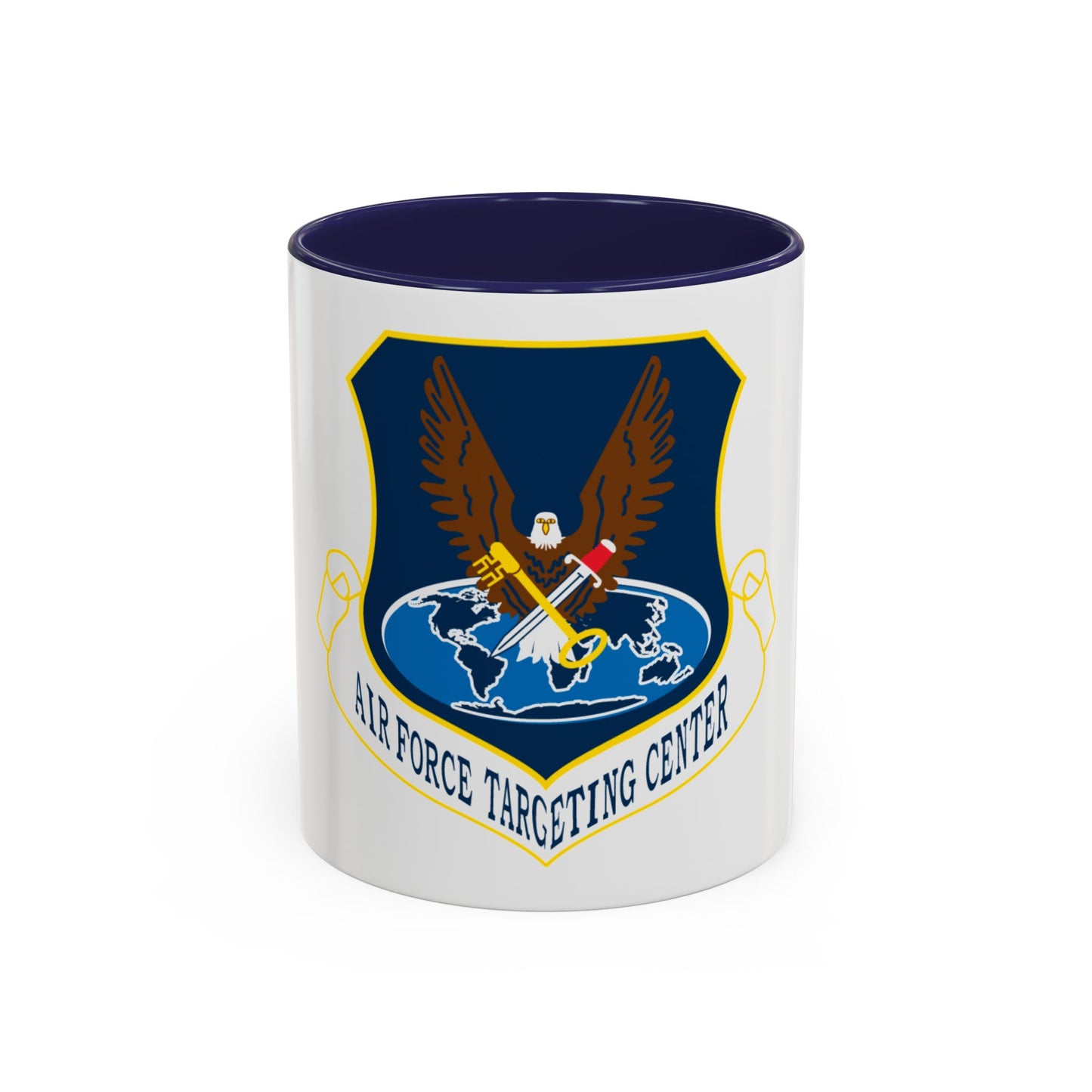 USAF Targeting Center Eagles (U.S. Air Force) Accent Coffee Mug