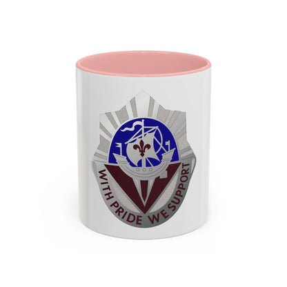 55 Surgical Hospital (U.S. Army) Accent Coffee Mug