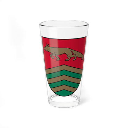Varakļānu novads COA (Latvia) (Coat of Arms) Pint Glass 16oz