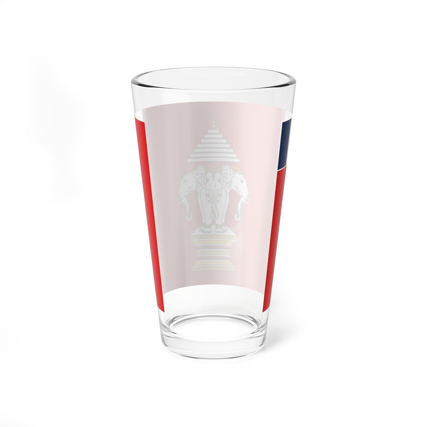 Flag of the Kingdom of Luang Phrabang 1893 - 1946 (France) Pint Glass 16oz