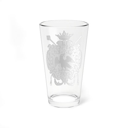 Coat of arms of Wallachia 1700 (Oman) (Coat of Arms) Pint Glass 16oz