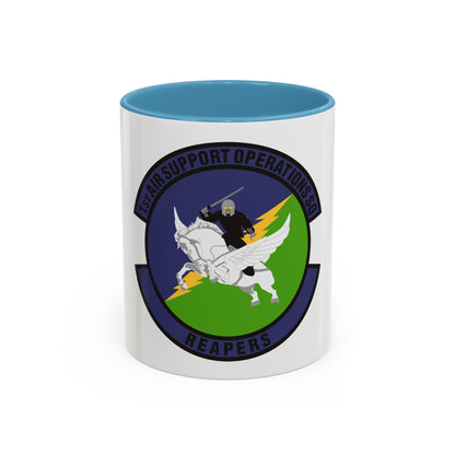 1st Air Support Operations Squadron (U.S. Air Force) Accent Coffee Mug