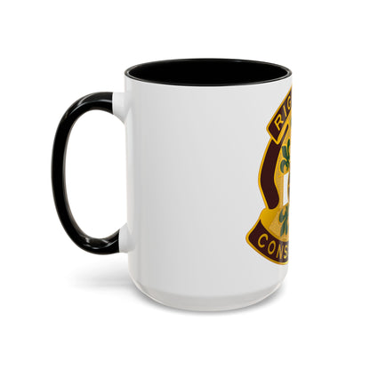 2 Surgical Hospital (U.S. Army) Accent Coffee Mug