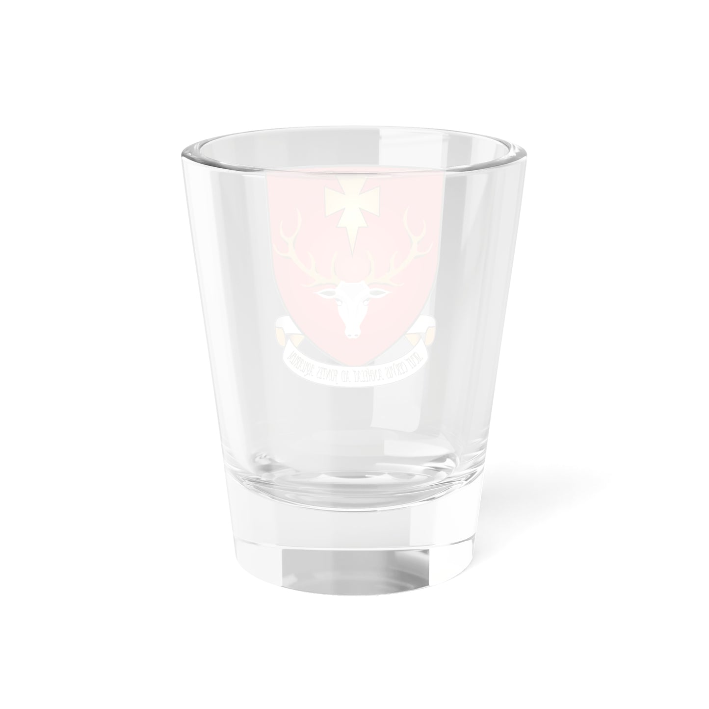 Hertford College Oxford Coat Of Arms Motto (England) (Coat of Arms) Shot Glass 1.5oz