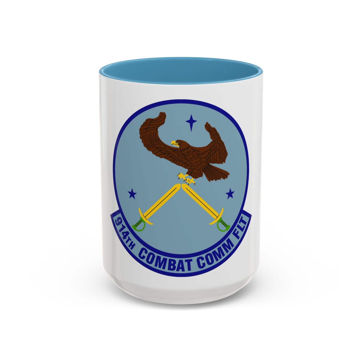 914th Combat Communications Flight (U.S. Air Force) Accent Coffee Mug