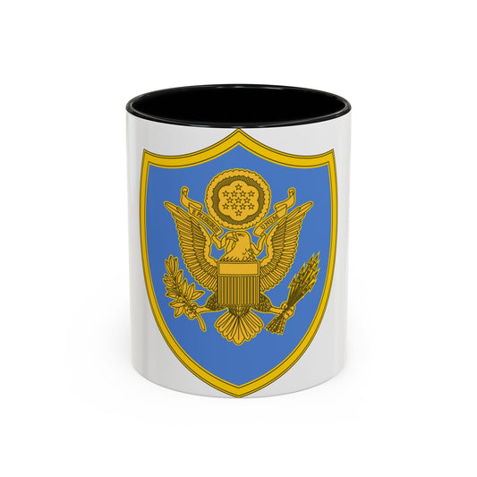 Personnel Assigned to DOD and Joint Activities 2 (U.S. Army) Accent Coffee Mug