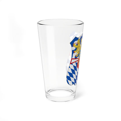 Royal Arms of Norway Denmark  Sweden 1442-1448 (Denmark) (Coat of Arms) Pint Glass 16oz