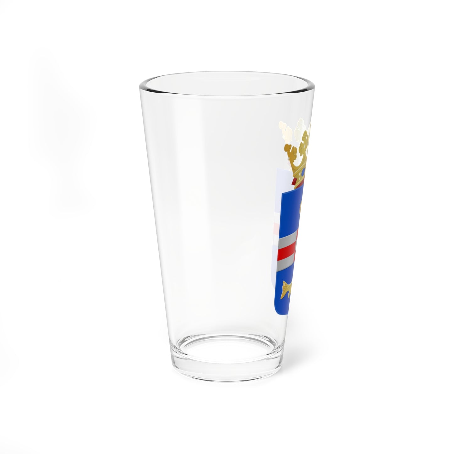 Coat of arms of Zwartewaterland (Netherlands) (Coat of Arms) Pint Glass 16oz