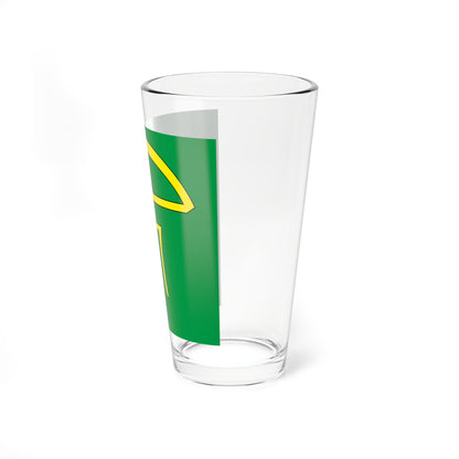CHE Sulzbach ZH Flag (Switzerland) Pint Glass 16oz