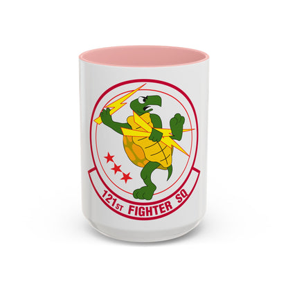 121 Fighter Squadron (U.S. Air Force) Accent Coffee Mug