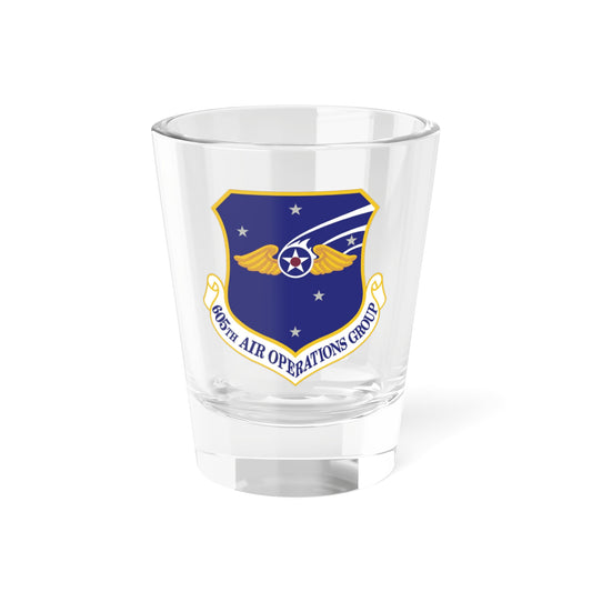 Verre à liqueur 605e groupe d'opérations aériennes (US Air Force) 1,5 oz