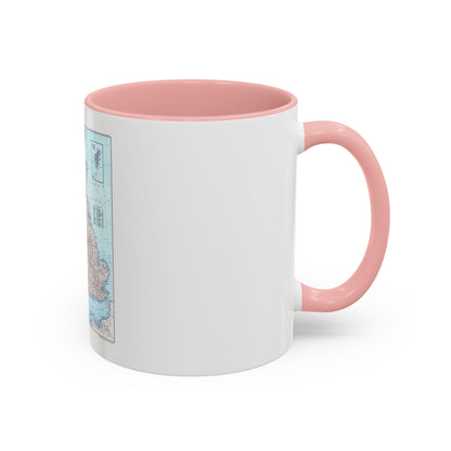 British Isles (1979) (Map) Accent Coffee Mug