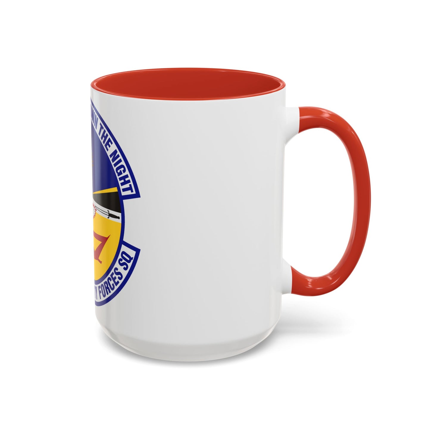 332d Expeditionary Security Forces Squadron (U.S. Air Force) Accent Coffee Mug