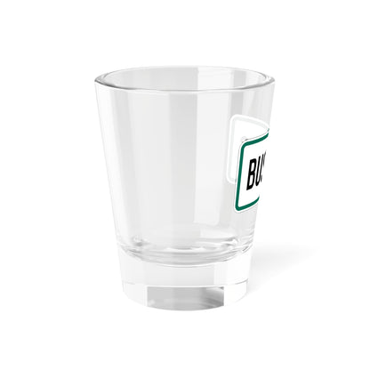 Business plate South Dakota (South Dakota) (Road Sign) Shot Glass 1.5oz