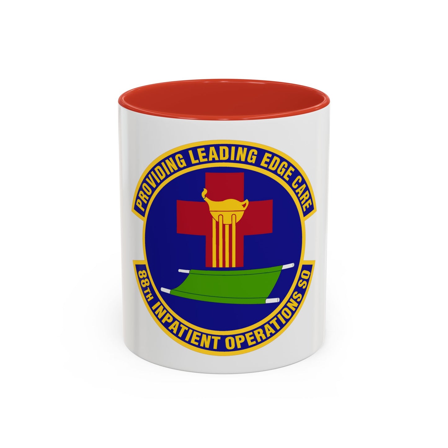 88 Inpatient Operations Squadron AFMC (U.S. Air Force) Accent Coffee Mug