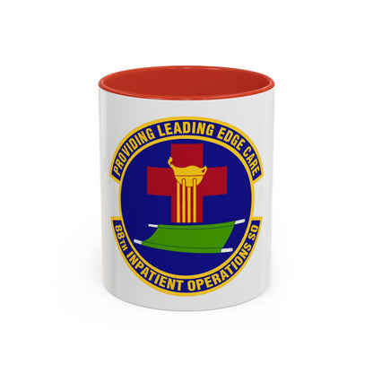 88 Inpatient Operations Squadron AFMC (U.S. Air Force) Accent Coffee Mug