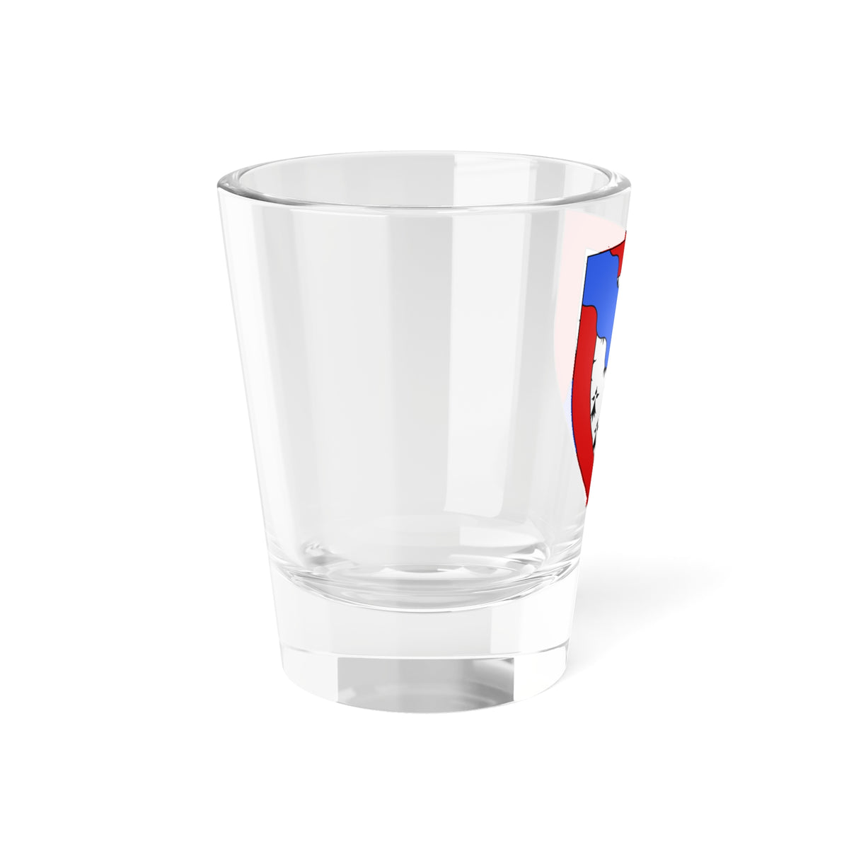 Blason département fr Corrèze proposé par Robert Louis (France) (Coat of Arms) Shot Glass 1.5oz