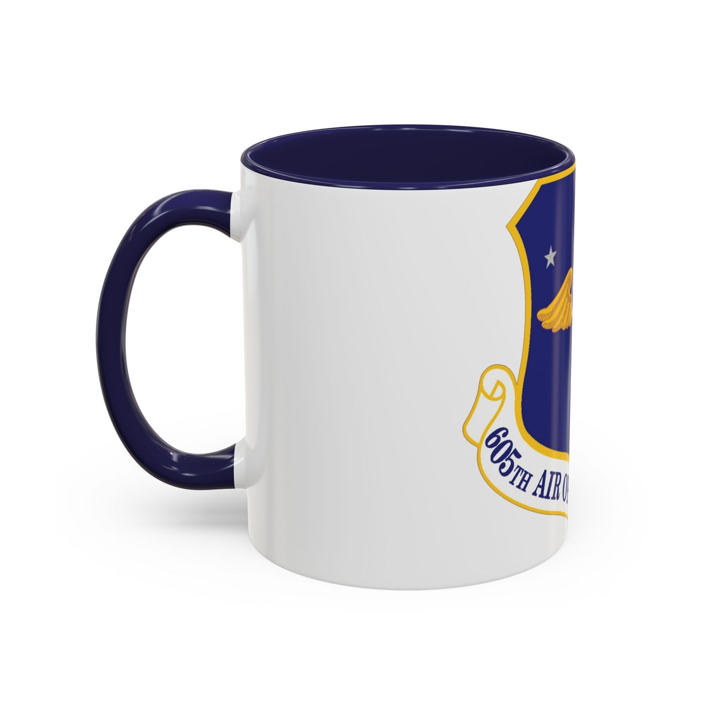 605th Air Operations Group (U.S. Air Force) Accent Coffee Mug