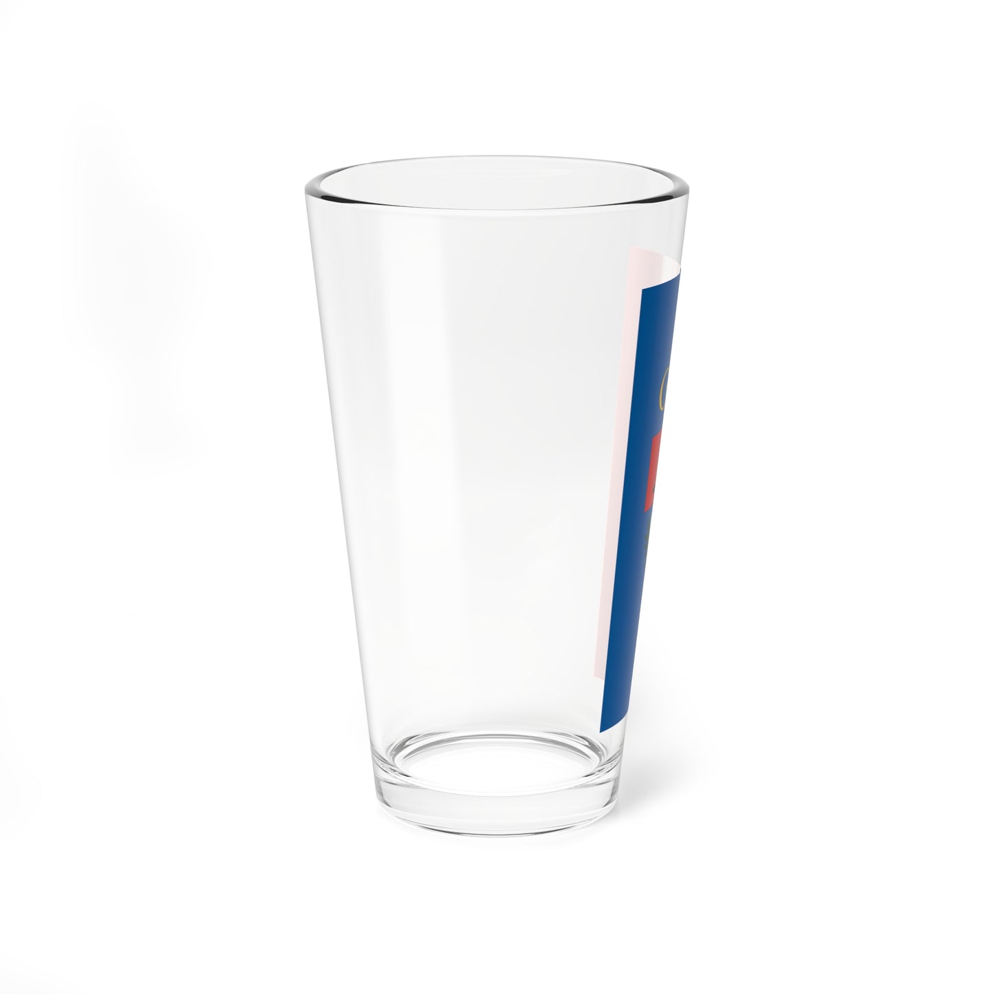 Flag of Gyal vertical (Hungary) Pint Glass 16oz