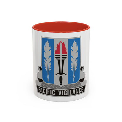 205 Military Intelligence Battalion (U.S. Army) Accent Coffee Mug