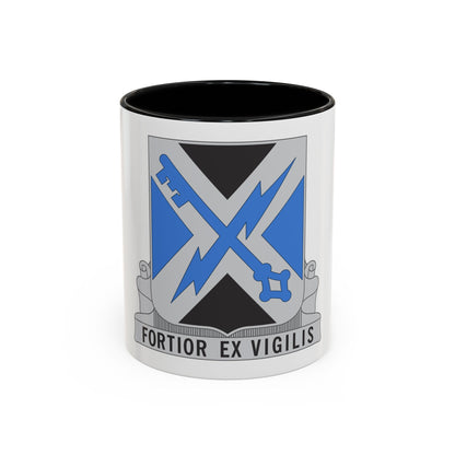 138 Military Intelligence Battalion (U.S. Army) Accent Coffee Mug