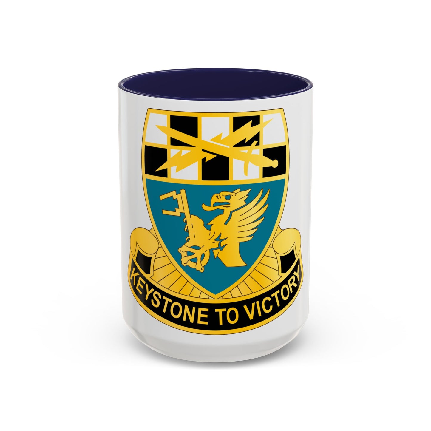 128 Military Intelligence Battalion (U.S. Army) Accent Coffee Mug