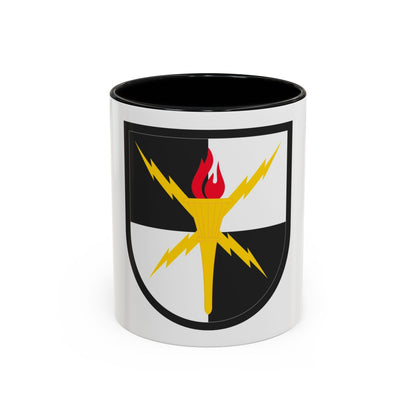 United States Cyber School (U.S. Army) Accent Coffee Mug
