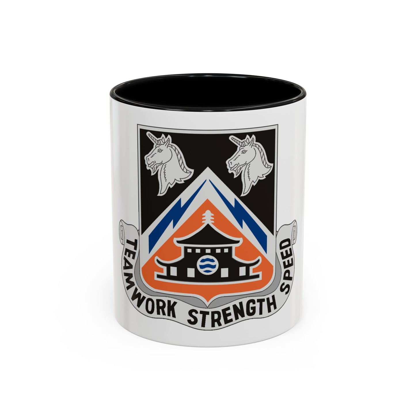 43 Signal Battalion (U.S. Army) Accent Coffee Mug