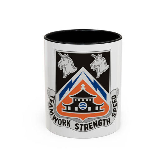43 Signal Battalion (U.S. Army) Accent Coffee Mug
